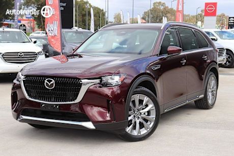 Red 2024 Mazda CX-90 Wagon G50E GT Mhev