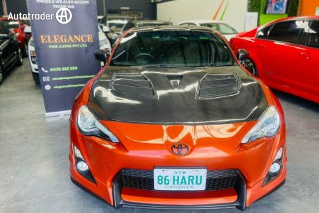 Orange 2014 Toyota 86 Coupe GTS