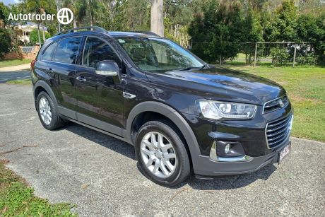 Black 2016 Holden Captiva Wagon Active 7 Seater