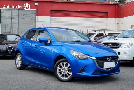 Blue 2015 Mazda 2 Hatchback NEO
