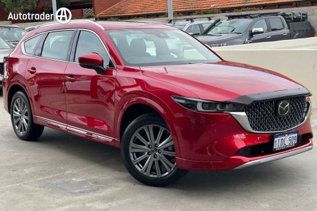 Red 2023 Mazda CX-8 Wagon G25 Asaki (fwd)