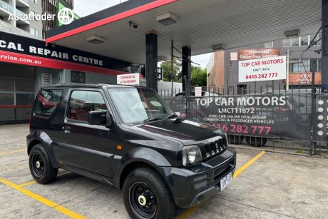 Black 2010 Suzuki Jimny Wagon Sierra (4X4)