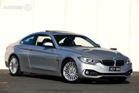 Silver 2014 BMW 420I Coupe Luxury Line