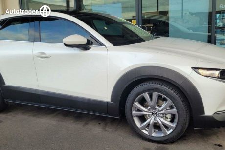 White 2021 Mazda CX-30 Wagon G20 Touring Vision (fwd)