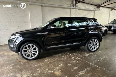 Black 2013 Land Rover Range Rover Evoque Wagon SD4 Pure