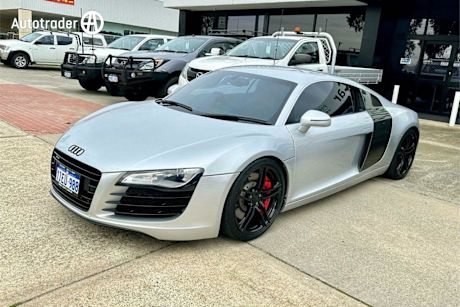 Silver 2007 Audi R8 Coupe 4.2 FSI Quattro