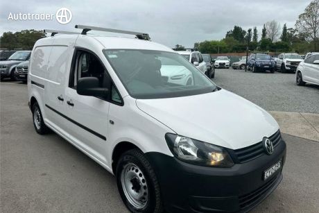 White 2015 Volkswagen Caddy Wagon TDI250 SWB DSG Trendline