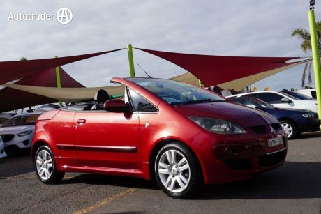 Red 2007 Mitsubishi Colt Cabriolet