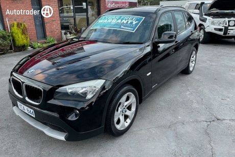 Black 2010 BMW X1 Wagon Sdrive 18I
