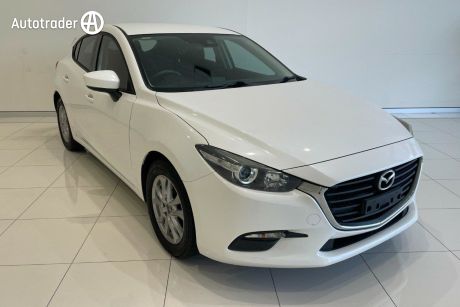 White 2016 Mazda 3 Hatchback NEO