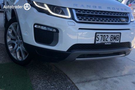 White 2016 Land Rover Range Rover Evoque Wagon TD4 180 SE