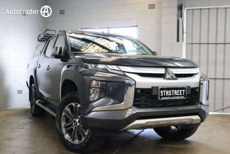 Grey 2021 Mitsubishi Triton Double Cab Pick Up GLS (4X4)