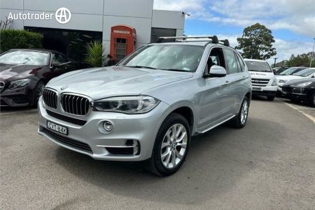 Silver 2014 BMW X5 Wagon Xdrive 30D