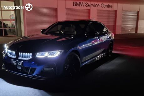 Blue 2021 BMW 330I Sedan M Sport