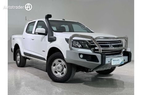 White 2018 Holden Colorado Crew Cab Pickup LS (4X4)