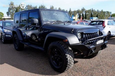 Black 2008 Jeep Wrangler Softtop Unlimited Sport (4X4)