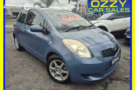 Grey 2007 Toyota Yaris Hatchback YRS