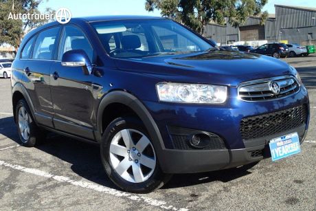Blue 2012 Holden Captiva Wagon 7 SX (fwd)
