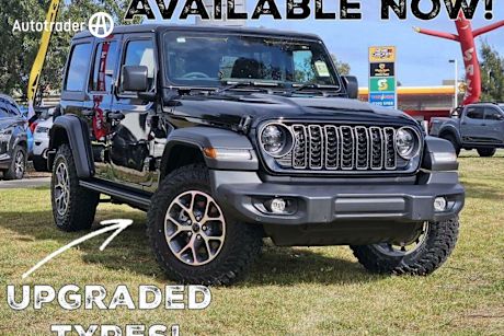 Black 2024 Jeep Wrangler Unlimited Hardtop Sport S (4X4)