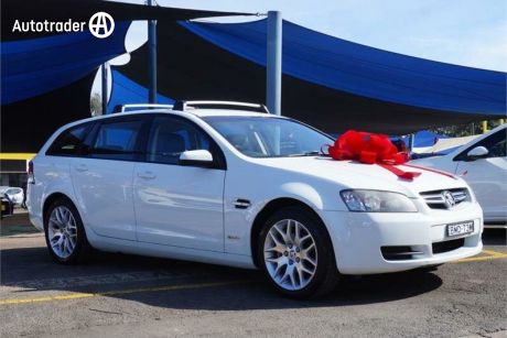 White 2009 Holden Commodore Sportswagon International