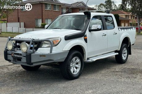White 2009 Ford Ranger Dual Cab Pick-up XLT (4X4)