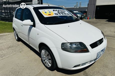 White 2006 Holden Barina Hatchback
