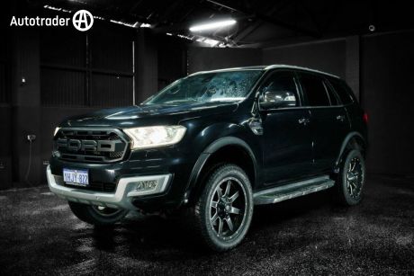 Black 2015 Ford Everest Wagon Titanium