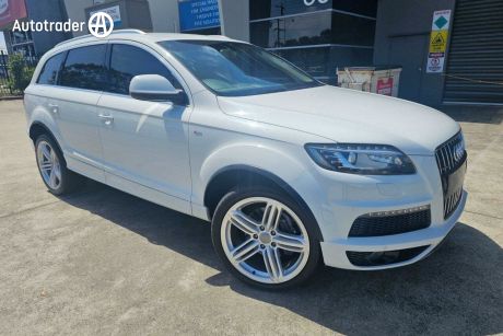 White 2012 Audi Q7 Wagon 3.0 TDI Quattro