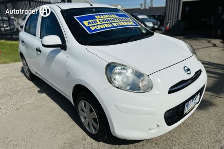 White 2012 Nissan Micra Hatchback ST