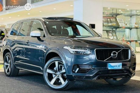 Grey 2016 Volvo XC90 Wagon T8 2.0L R-Design