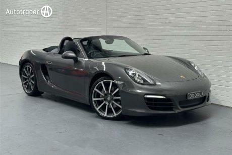 Grey 2014 Porsche Boxster Roadster