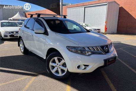 White 2009 Nissan Murano Wagon ST