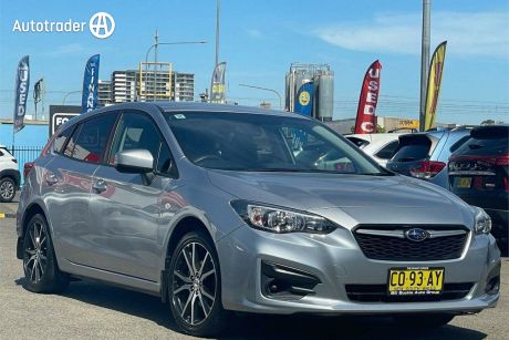 Silver 2017 Subaru Impreza Hatchback 2.0I (awd)