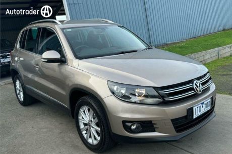 Gold 2012 Volkswagen Tiguan Wagon 155 TSI (4X4)