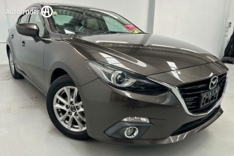 Brown 2013 Mazda Axela Hybrid Hatch