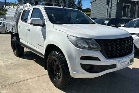 White 2016 Holden Colorado Crew Cab Chassis LS (4X2)