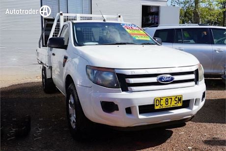 White 2014 Ford Ranger Cab Chassis XL 2.5 (4X2)
