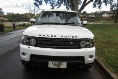 White 2013 Land Rover Range Rover Sport OtherCar L320
