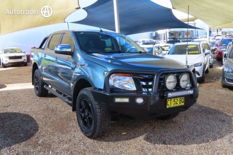 Blue 2013 Ford Ranger Crew Cab Pickup XLT 3.2 HI-Rider (4X2)