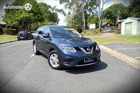 Blue 2014 Nissan X-Trail Wagon ST (fwd)
