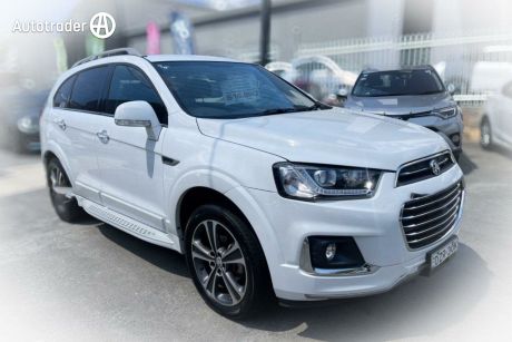 White 2017 Holden Captiva Wagon 7 LTZ (awd)