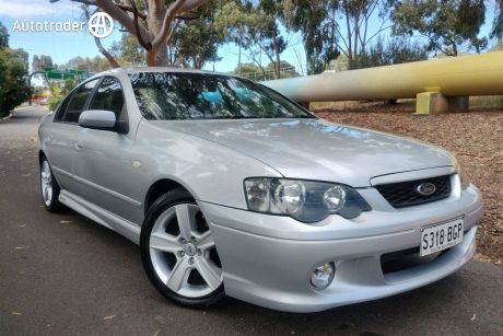 Silver 2004 Ford Falcon Sedan XR6