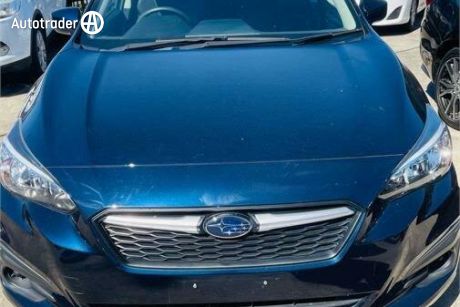 Blue 2018 Subaru Impreza Hatchback 2.0I (awd)
