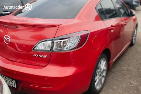 Red 2013 Mazda 3 Sedan SP25