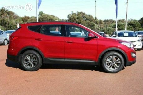 Red 2015 Hyundai Santa FE Wagon Active Crdi (4X4)
