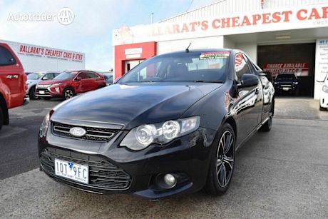 Black 2012 Ford Falcon Ute Tray XR6