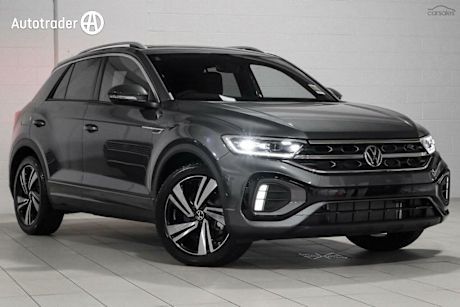 Grey 2024 Volkswagen T-ROC Wagon 140TSI DSG 4MOTION R-Line