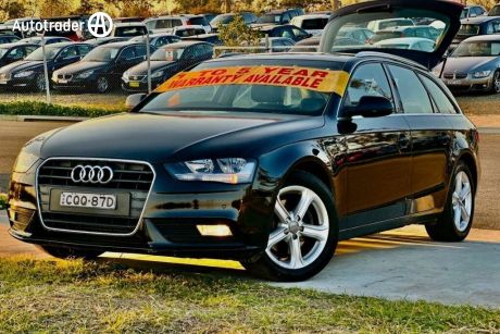 Black 2013 Audi A4 Wagon 1.8 TFSI B8 Avant Turbo Luxury Wagon