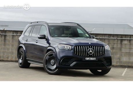 Blue 2024 Mercedes-Benz GLS Wagon 63 4Matic+