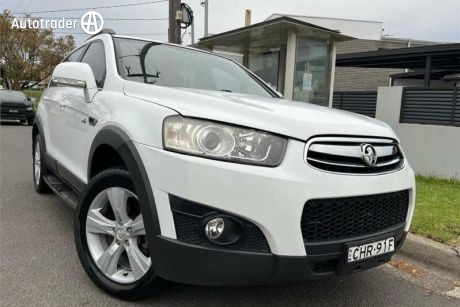 White 2012 Holden Captiva Wagon 7 LX (4X4)